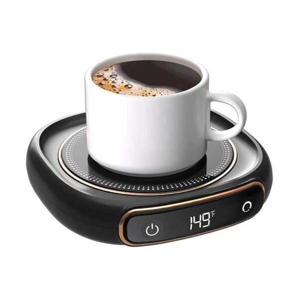 Coffee Mug Warmer, Cup Warmer for Desk with Auto Shut Off, 3 Temp Settings, Mug Warmer for Coffee, Beverage, Milk, Tea, Coffee Warmer Plate in Your Home & Office, Gift (No Cup)